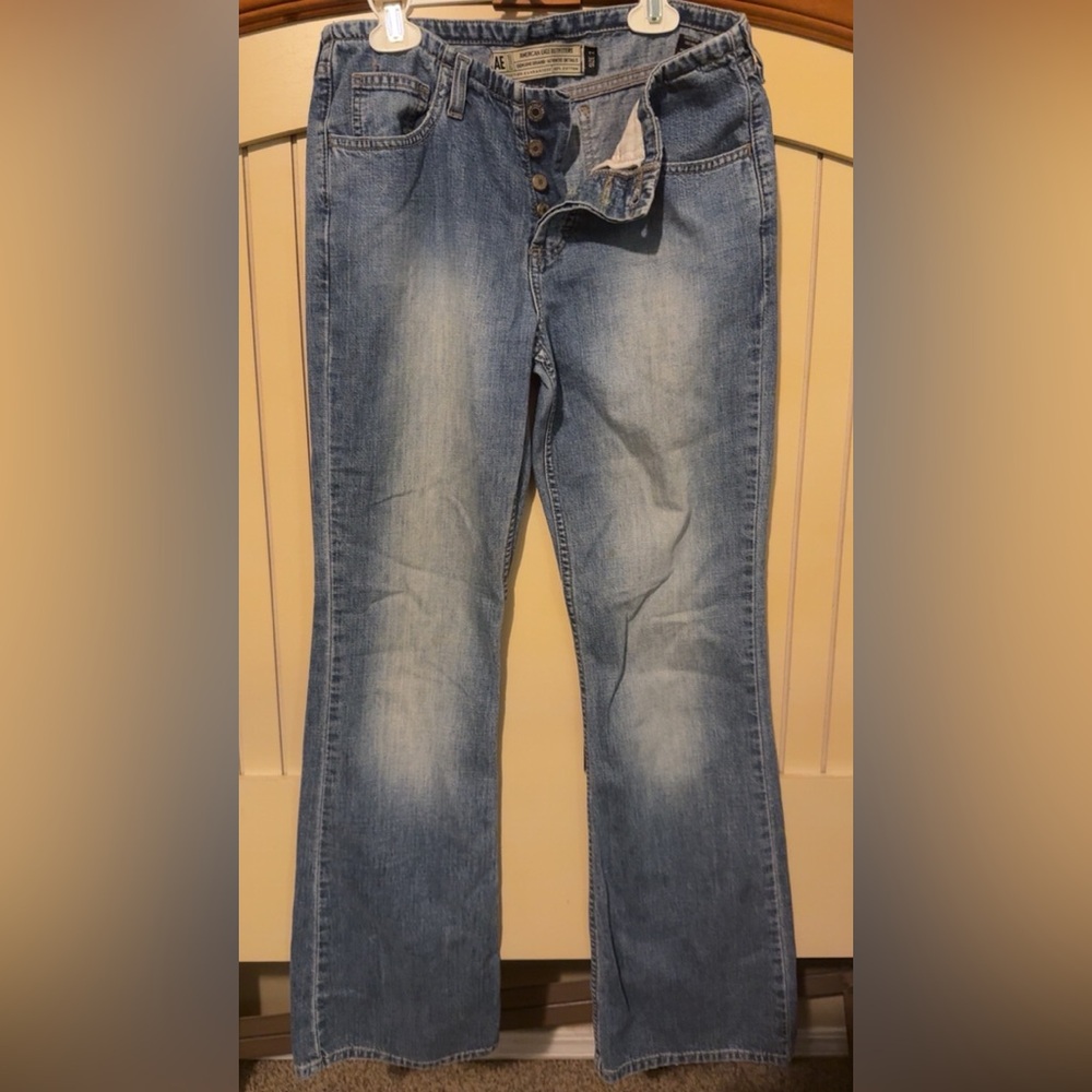 American Eagle Outfitters Blue Flare Jeans